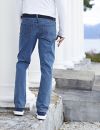 Kingsmen jeans 5-lommers modell. blå
