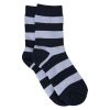 Enkel sokker marine og blå