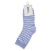 Enkel sokker lyseblå