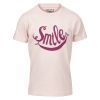 T-skjorte med tekstprint rosa