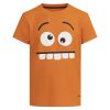 T-skjorte med Little Monster motiv oransje