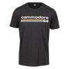 Commodore T-skjorte sort