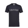 Calvin Klein Cotton front logo t-shirt svart