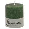 Living Flame kubbelys mørkegrønn