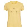 Lifetime Valmue t-skjorte med print og broderi gul