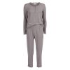 Nightwear Aurora Pyjamas med blonder grå