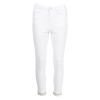 Camilla jeans med strassbånd hvit