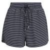 Stripete shorts blå/hvit