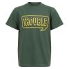 T-skjorte med tekst Grønn