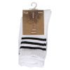 Sokker 3pk med striper Hvit