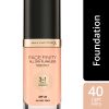 Max Factor Facefinity all day flawless foundation 40 light ivory - slett