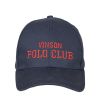 Vinson Polo Club caps marine