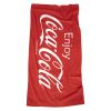 Coca Cola håndkle 70x140 cm rød-hvit