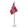 Bordflagg H40cm Flagg 15x11cm Rødt,Hvitt,Blått