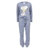 Snoopy pyjams med lang erm blå