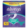 Always Sanitary Towels 72pcs Normal Flexistyle normal