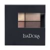 Isadora Eyeshadow Quartet 10 boho browns