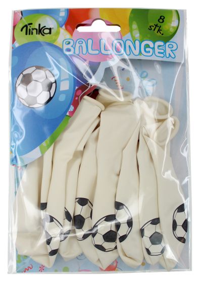 Ballonger Fotball hvit