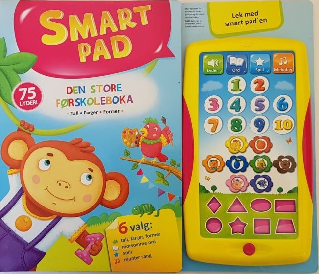 Den store førskoleboka med smartpad standard