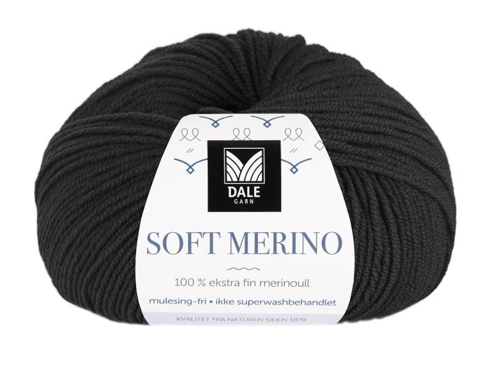 Soft Merino 3023 Svart