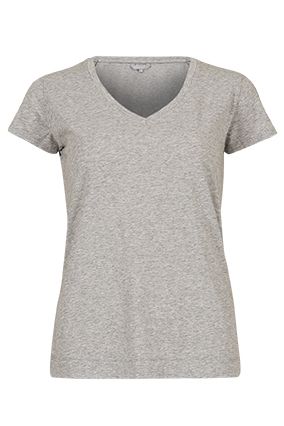 Basic Nora t-skjorte gråmelert