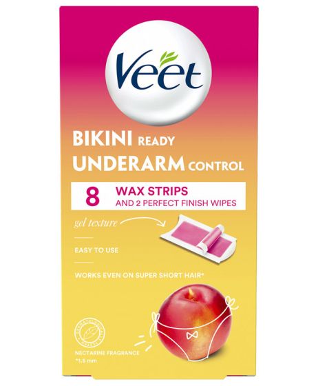 Veet Voksstrips Bikini/ Underarm original