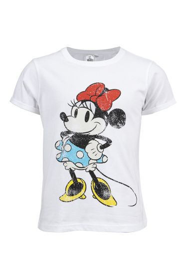 Disney T-skjorte Minnie hvit