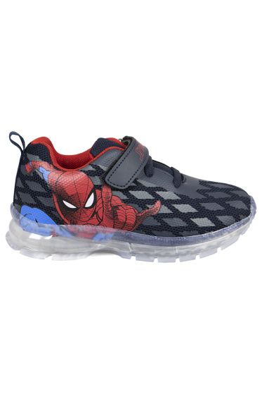 Marvel Spiderman joggesko med lys mørkeblå