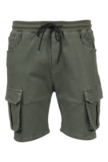Basic Cargo shorts oliven