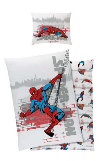 Relax Spiderman sengesett flerfarget
