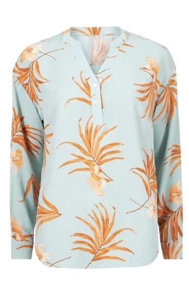 Lifetime Nevaeh bluse med knappestolpe og print mint