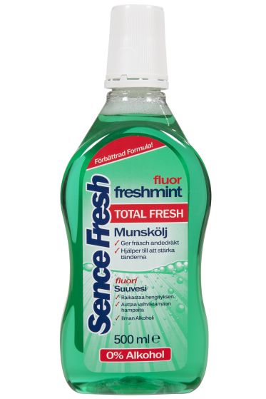 Sencefresh Munnskyllevann Fluor Freshmint freshmint