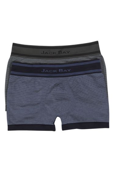 Jack Bay boxer seamless 2pk grønn og blå