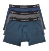 Jack Bay boxer 3pk grønn og blå og grå