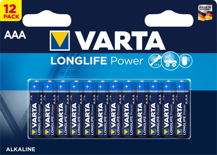 Varta Batteri High Energy 12pk AAA aaa/lr03