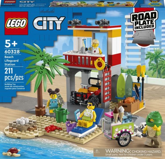 LEGO City Town Livredningstårn på stranda 60328