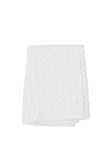 Hverdag vaffel mikrofiber kjøkkenhåndkle 40x60cm hvit