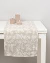 Bordløper 40x140 Leaf Beige