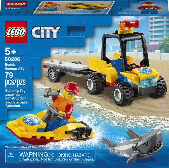 LEGO® City Great Vehicles Strandredning med ATV original