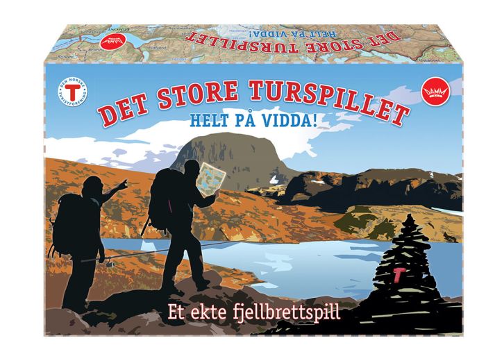 Spill Fjellheimen Hardagervidda - fra hytte til hytte ingen