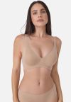 Bonded Mikro Bra Beige.