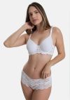 Panty lace Hvit.
