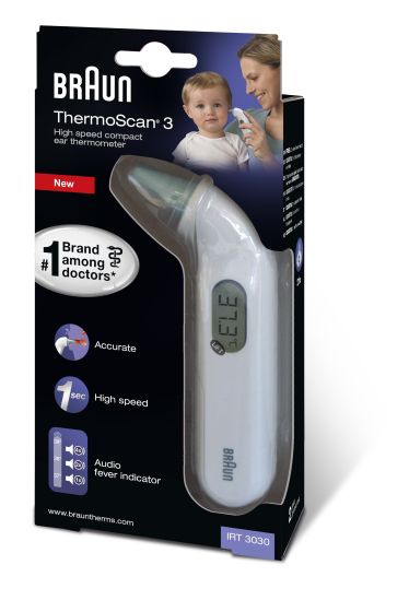 Braun øretermometer Thermoscan original