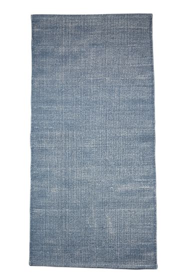 Dekke Stone rye 70x140cm blå