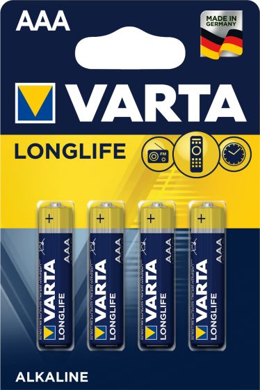Varta Batteri Longlife AAA- BL 4 aaa