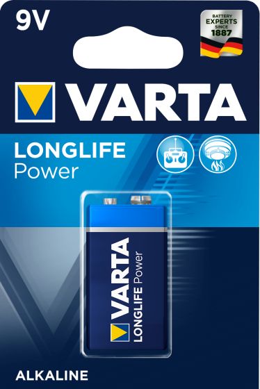 Varta Batteri High Energy 9V batteri 1stk 9v