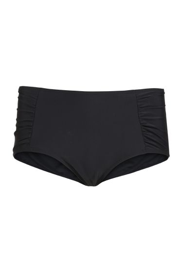 Swimwear Sidney bikinibukse med rynking i sidene sort