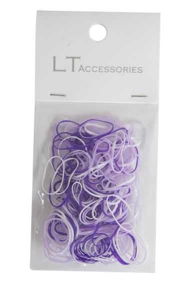 LT Kids Accessories Silicone elastic - small hårspenne lilla