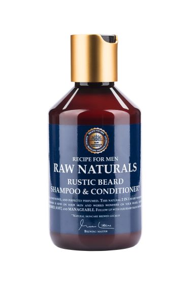 Raw Naturals Rustic Beard shampoo and conditioner original