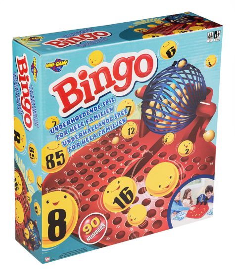 Vini Bingo spill med trommel original